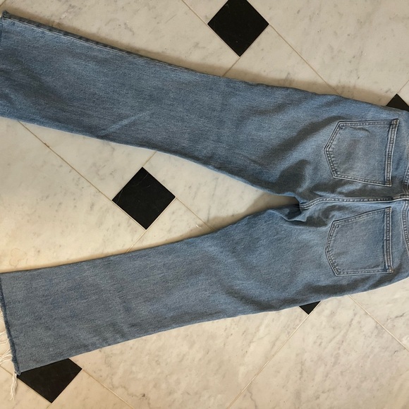 Denim Forum The Bailey Patch High Rise Flare Crop - Picture 7 of 7